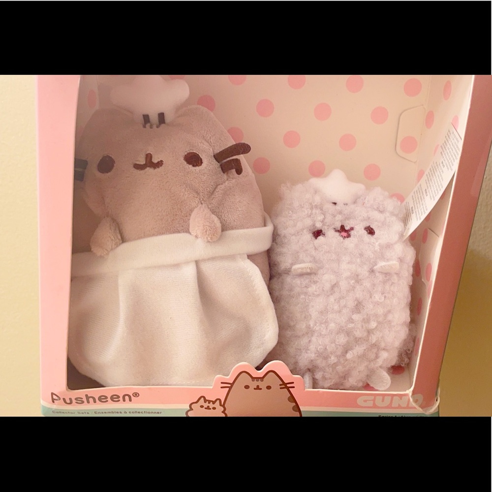 GUND Pusheen and stormy Baking Plush Collector set